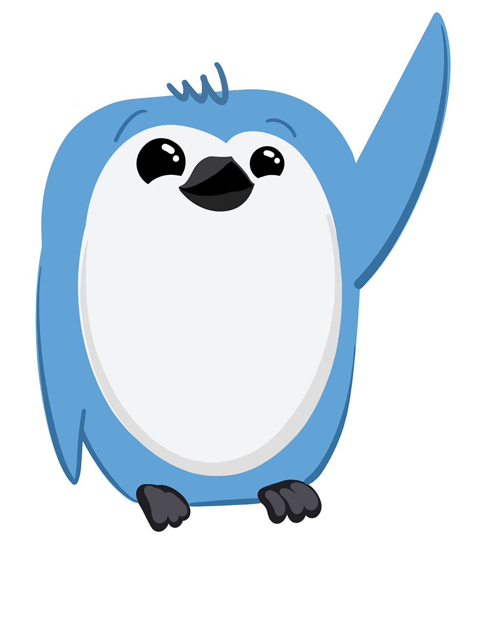 Blue penguin